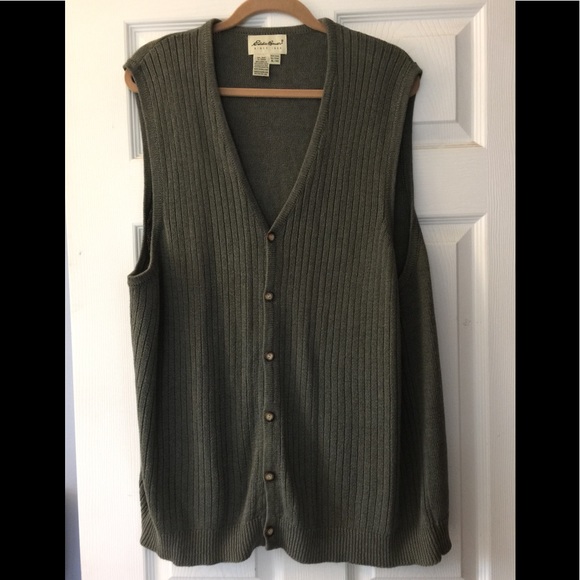 Eddie Bauer Other - Eddie Bauer Cardigan Sweater Vest XLT